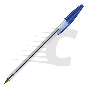 Caneta BIC azul (BIC Cristal 1mm)